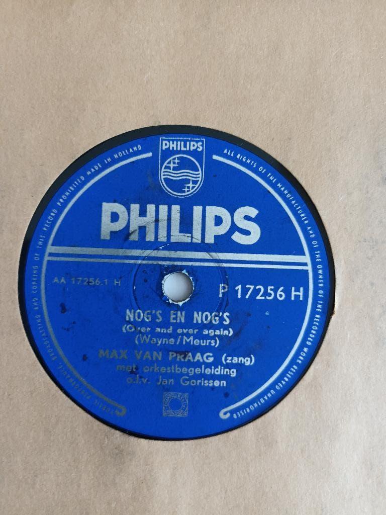 Max Van Praag - Nog`s En Nog`s  (78 Toeren), 10 inch, Voor 1960, Ophalen of Verzenden, Zo goed als nieuw