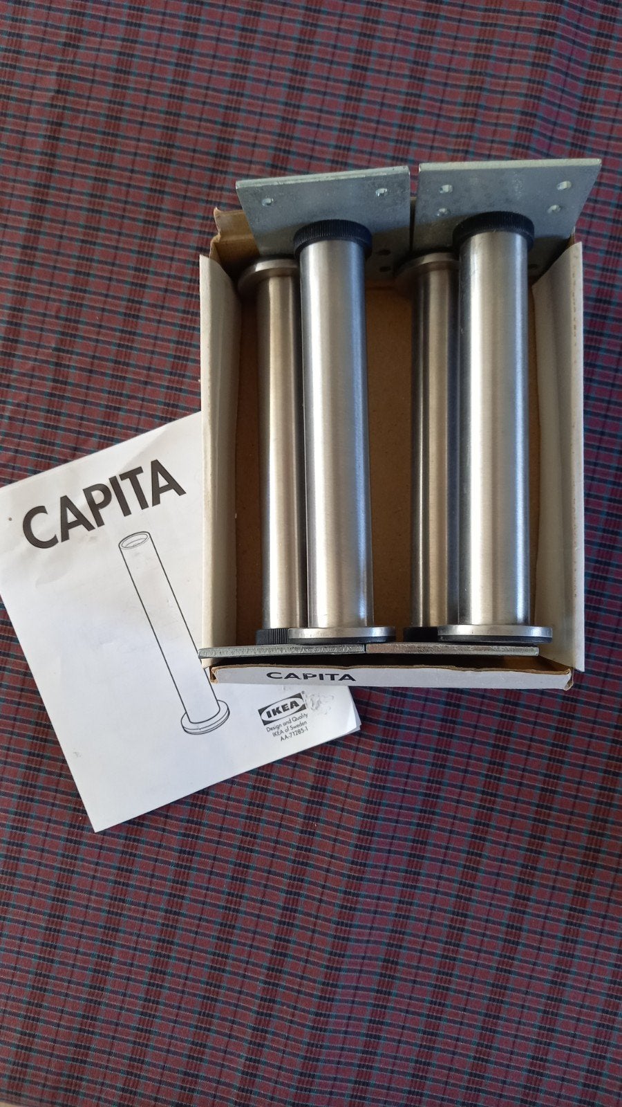 Ikea Capita kastpoten 16 cm (4 stuks), Ophalen, Gebruikt