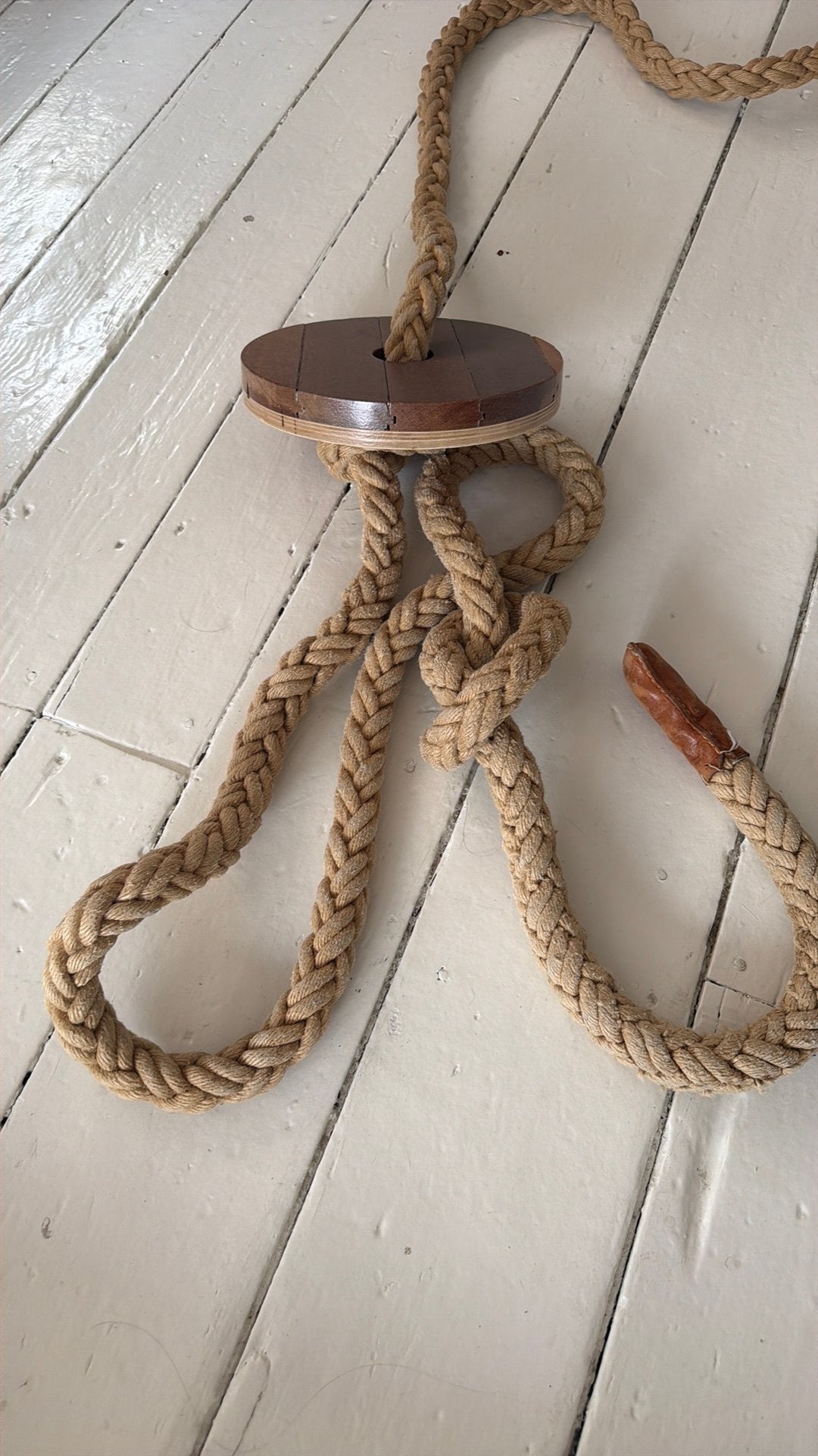 een touwschommel / rope swing, Ophalen of Verzenden, Zo goed als nieuw