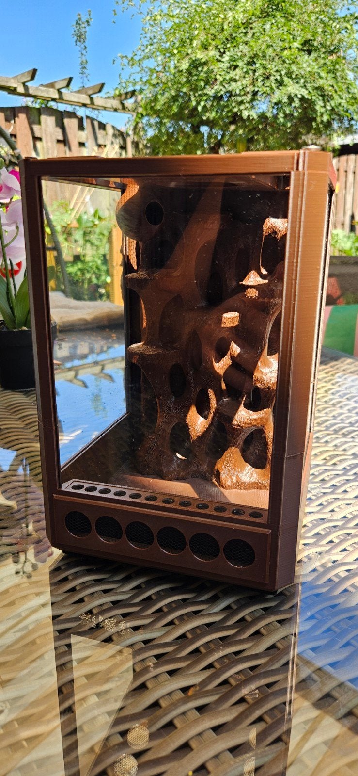Springspin verblijf, Dieren en Toebehoren, Reptielen en Amfibieën | Toebehoren, Ophalen of Verzenden, Nieuw, Terrarium of Paludarium