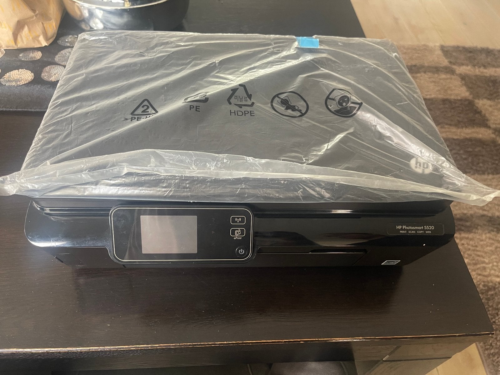 HP Photosmart 5520, Computers en Software, Printers, Draadloos, All-in-one, Ophalen of Verzenden, Zo goed als nieuw