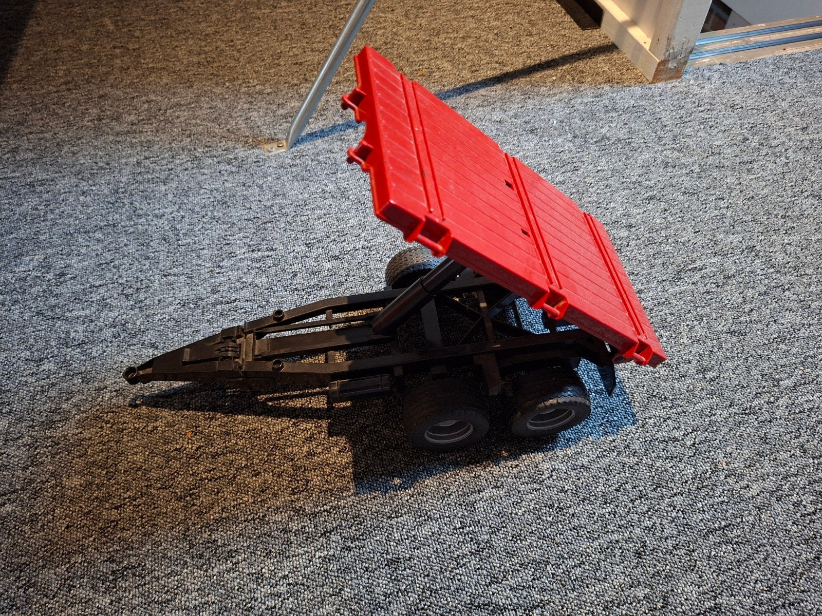 Bruder Platte Kar - Speelgoed Aanhanger, Ophalen of Verzenden, Gebruikt