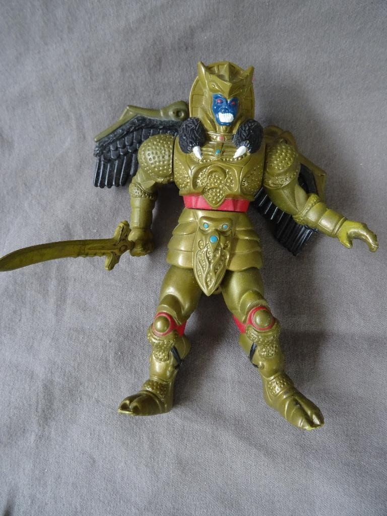 Goldar met zwaard vintage actiefiguur 1994 Power Rangers, Ophalen of Verzenden, Zo goed als nieuw