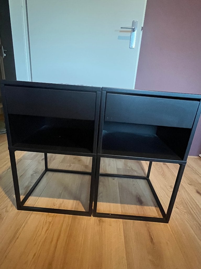 Nachtkastje IKEA 2x, Ophalen, Gebruikt, Minder dan 45 cm, 55 tot 70 cm