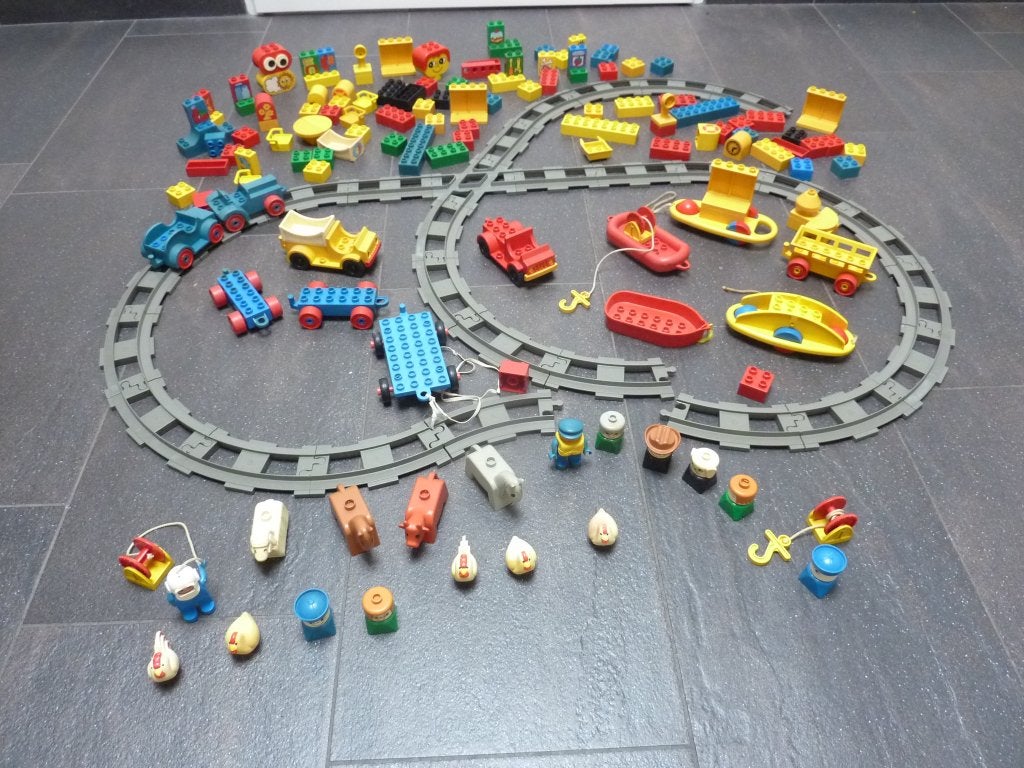Oudere Duplo., Ophalen of Verzenden, Gebruikt, Losse stenen, Duplo