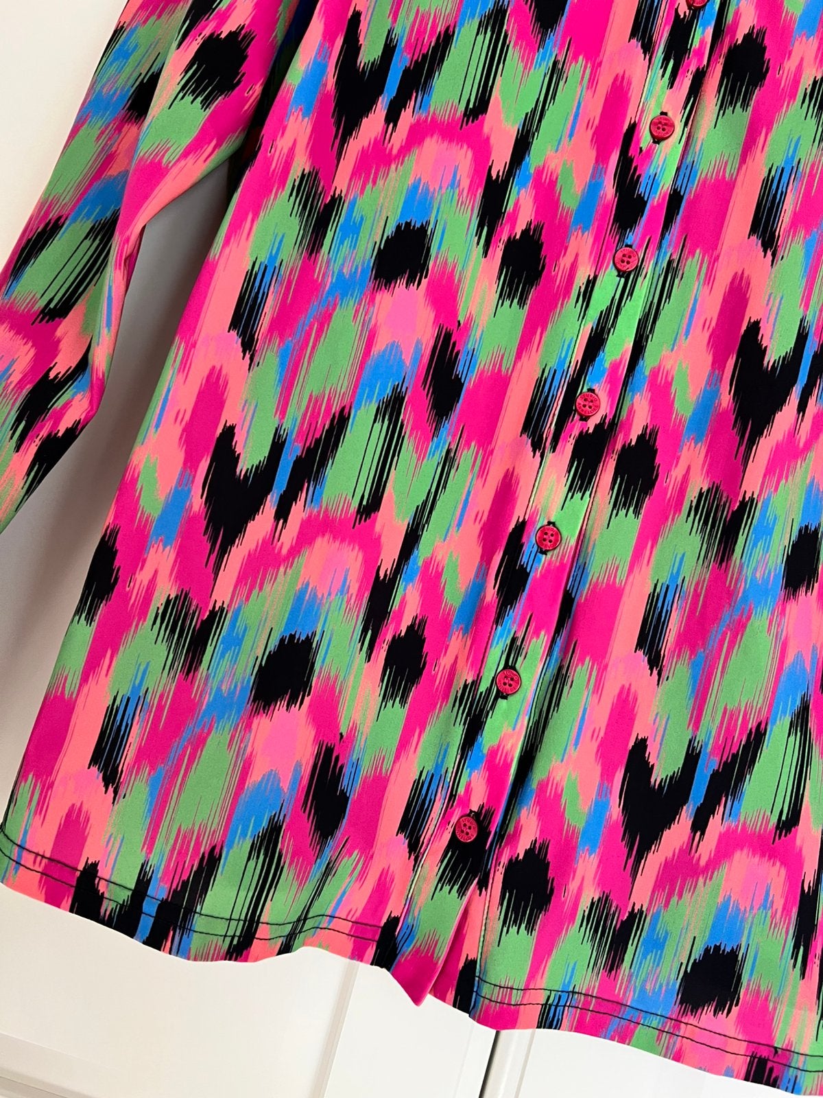 Studio anneloes batik poppy blouse L multicolor, Kleding | Dames, Maat 42/44 (L), Ophalen of Verzenden, Zo goed als nieuw, X