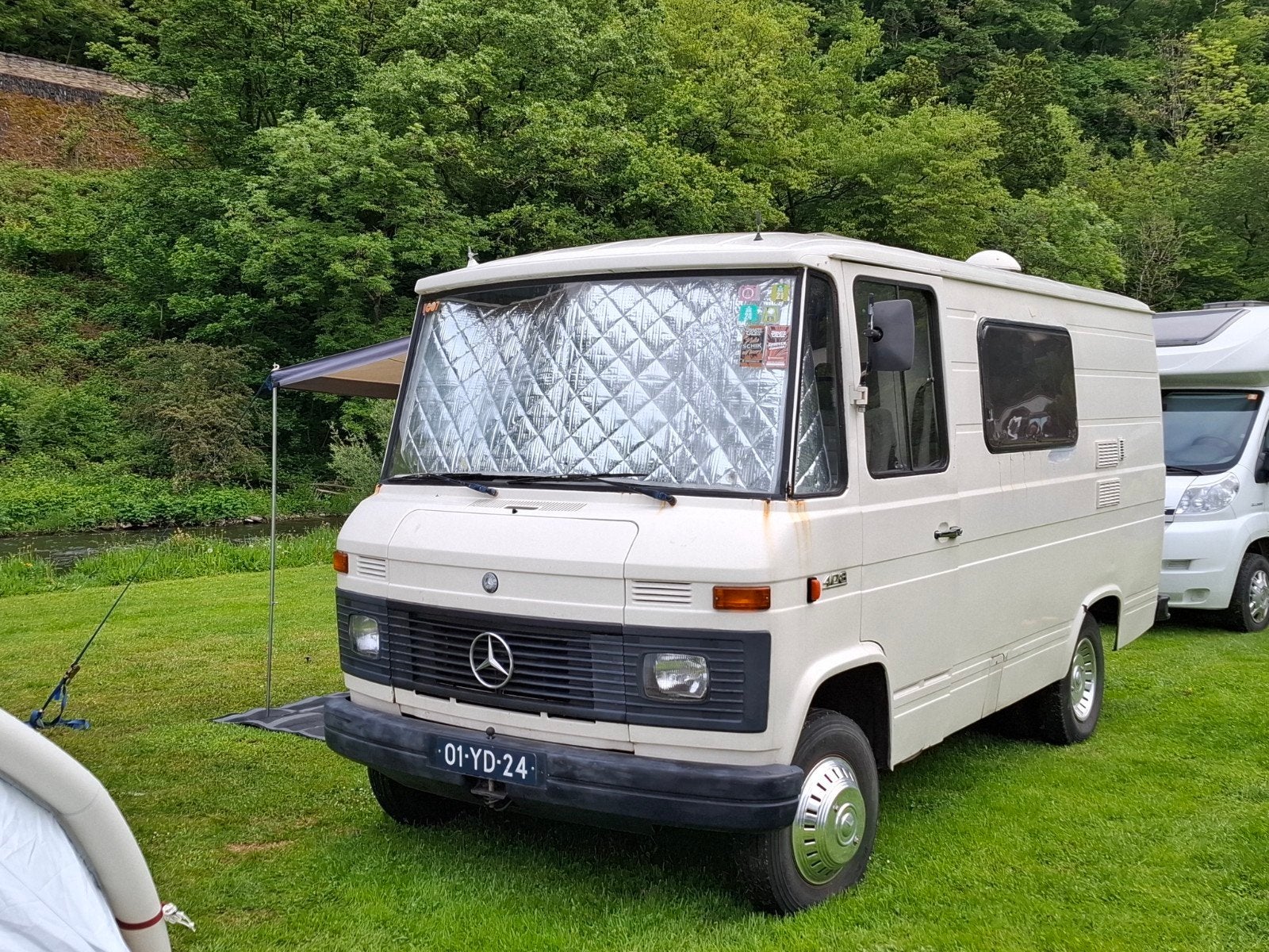 Mercedes 408D camper, Caravans en Kamperen, Campers, Particulier, Buscamper of Camperbus, Mercedes-Benz