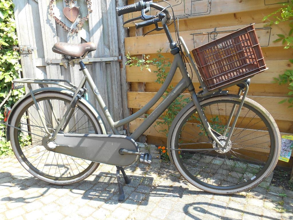 Cortina U4 damesfiets 28 inch 3 versnelling,Raw uitvoering, Fietsen en Brommers, Fietsen | Dames | Damesfietsen, Gebruikt, Versnellingen