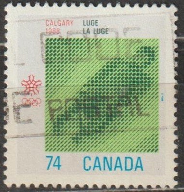 4238. Canada 1078 gest. Olymp. Spelen, Postzegels en Munten, Ophalen of Verzenden, Gestempeld, Noord-Amerika