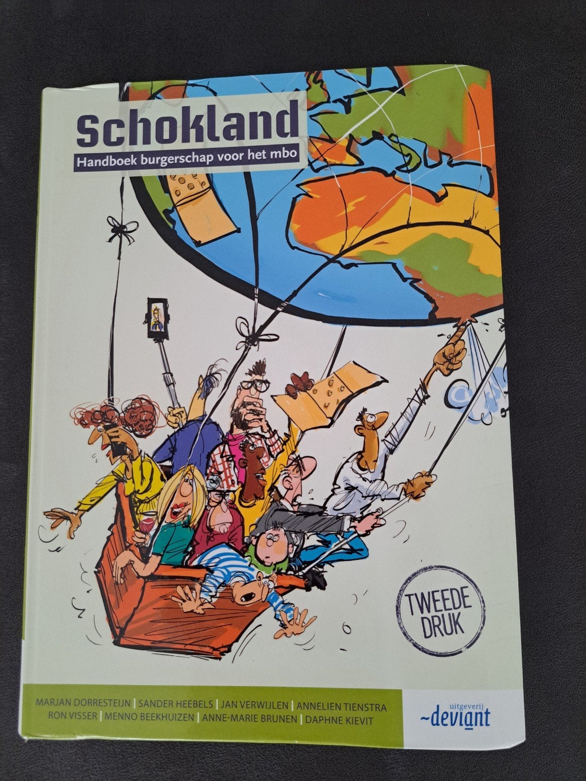 Sander Heebels - Schokland handboek, Zo goed als nieuw, Nederlands, Overige niveaus, Sander Heebels; Menno Beekhuizen; Anne-Marie Brunen; Marjan D...
