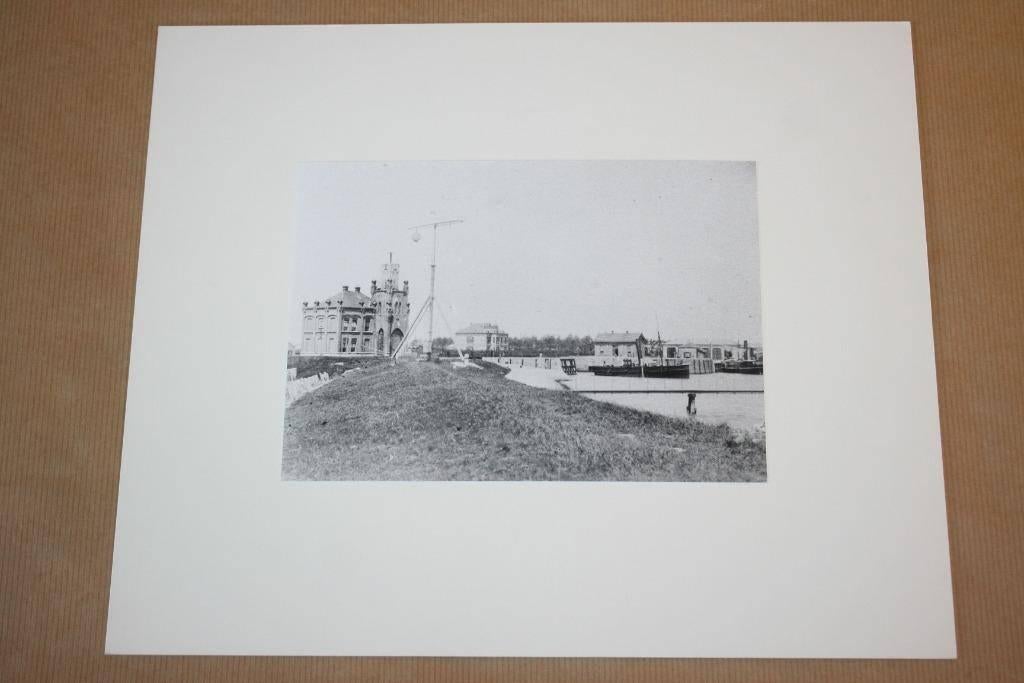 Foto Archief Vlissingen - Eilanddijk Sluizen ca. 1890, Ophalen of Verzenden, Gelezen
