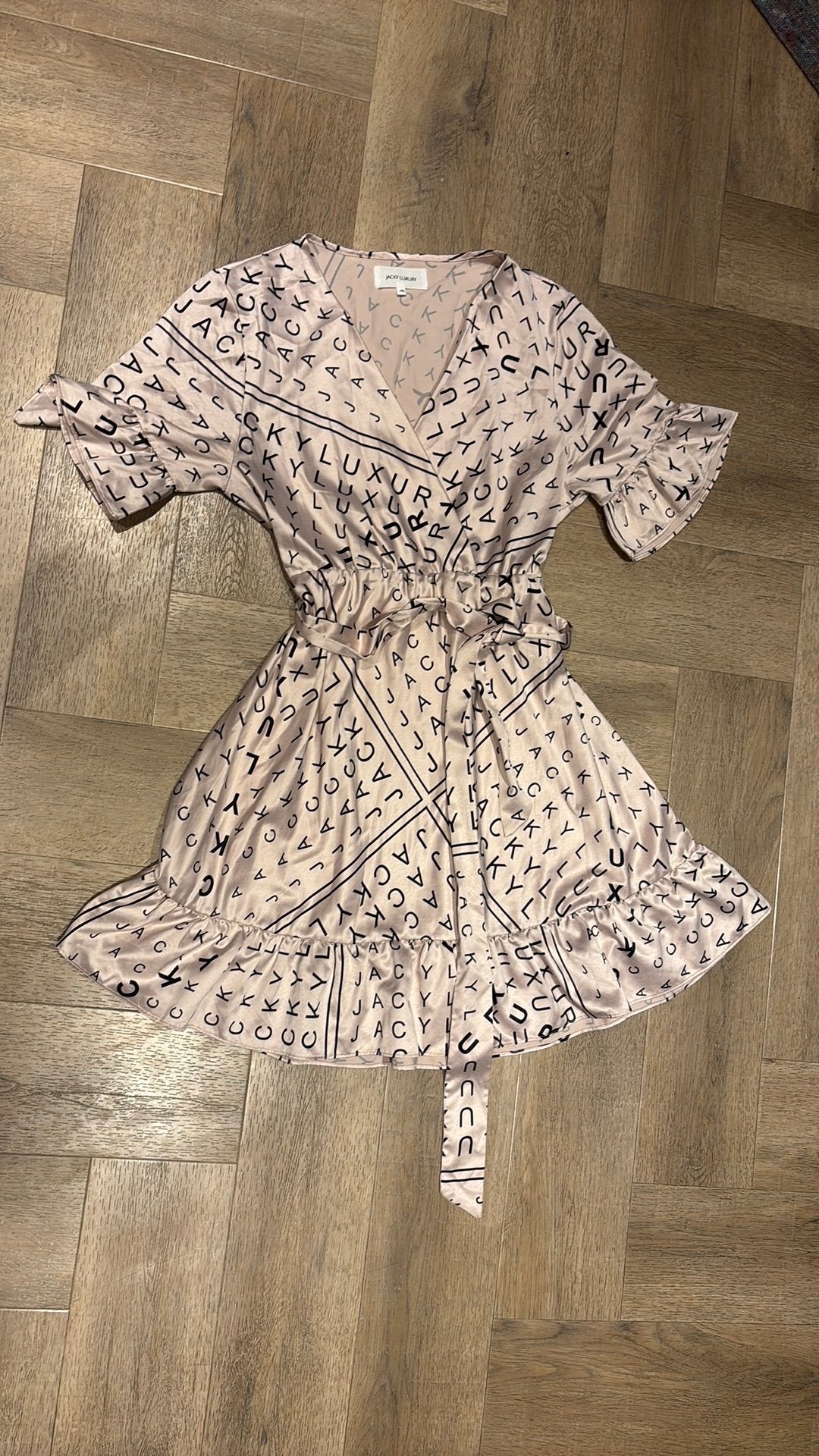 Jacky luxury jurk Xl, Ophalen of Verzenden, Zo goed als nieuw, Maat 46/48 (XL) of groter, Zwart