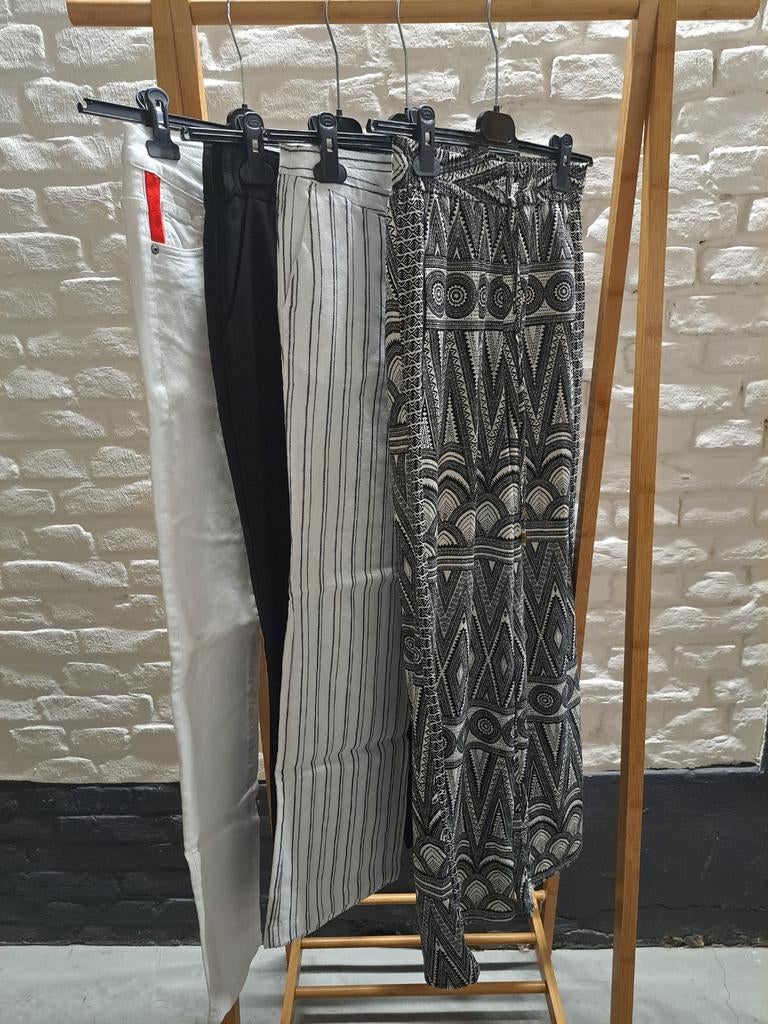 Diverse broeken maat 34, Verzenden, Wit, Maat 34 (XS) of kleiner, Lang