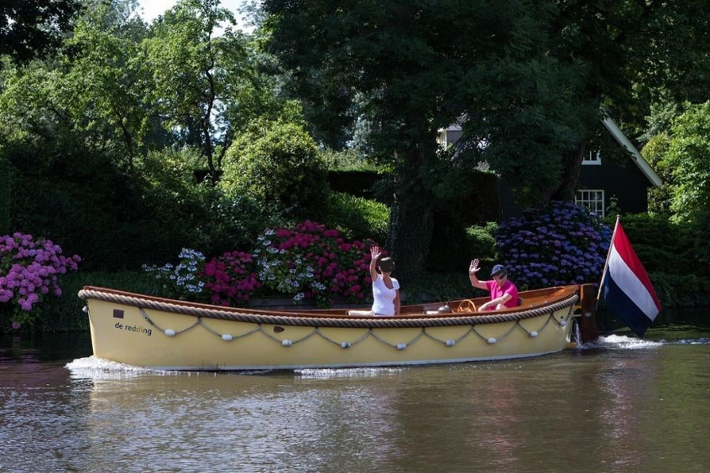 Unieke Reddingsloep 750, Watersport en Boten, Sloepen, Ophalen, 10 tot 30 pk, Gebruikt, Binnenboordmotor