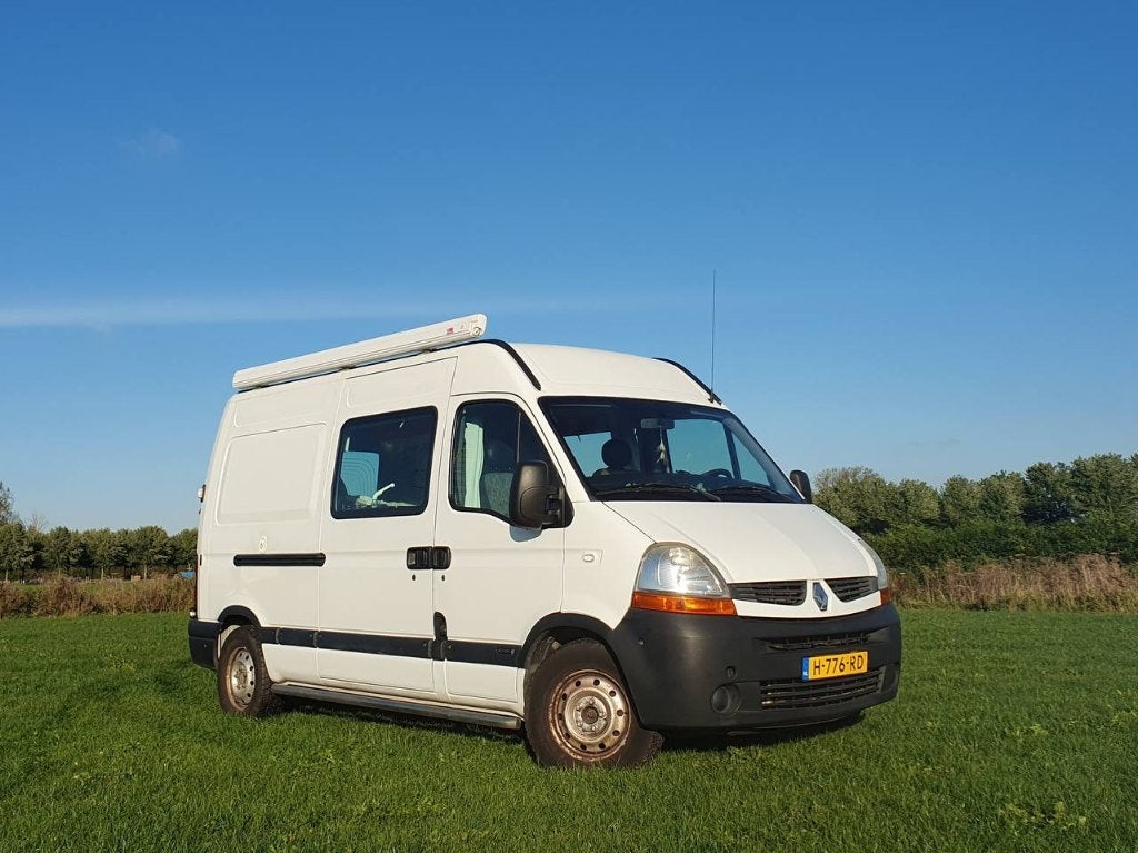 Offgrid - Renault master - Quickshift 120pk - Zeer praktisch, Caravans en Kamperen, ABS, Luifel, Watertank (Schoon), Tot en met 2