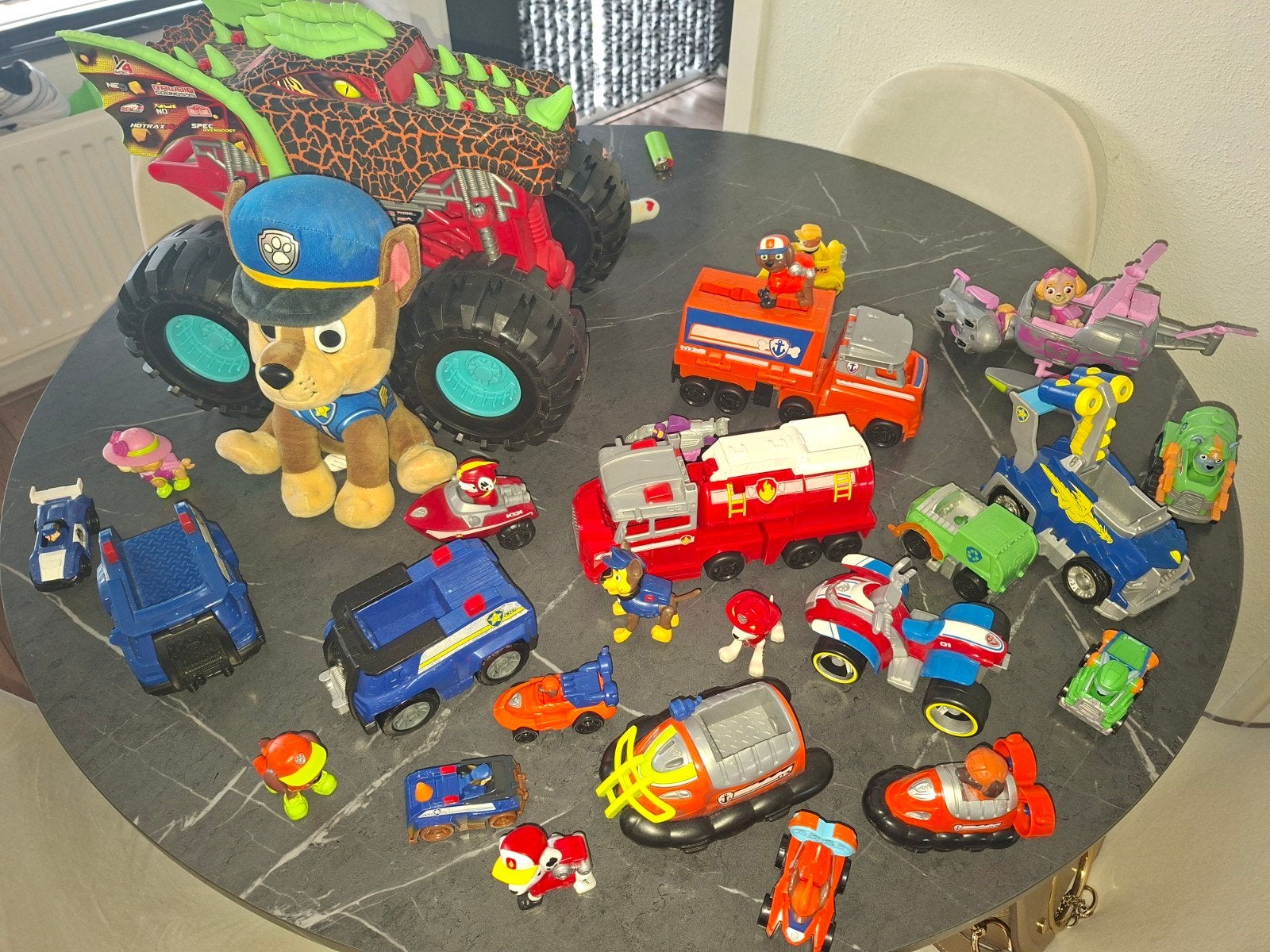 Paw Patrol speelgoed set met grote truck en figuren, Ophalen