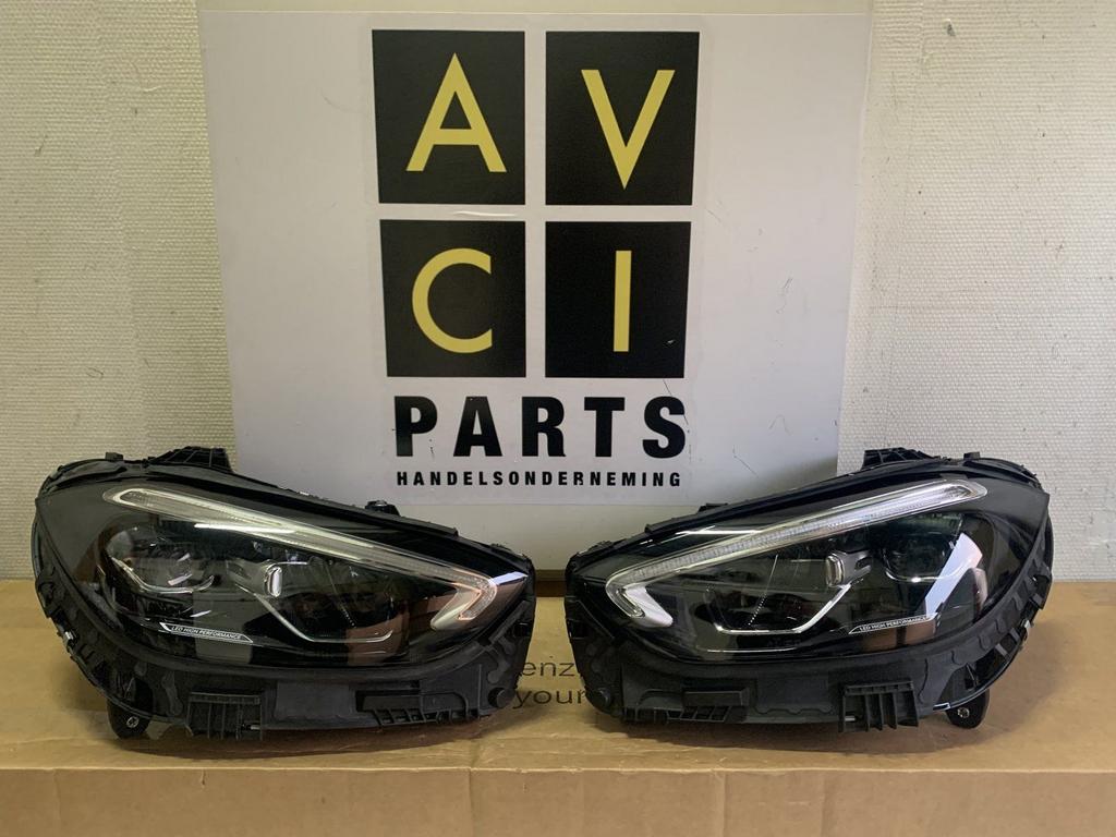 Koplamp SET Mercedes C klasse W206 full led Links rechts, Auto-onderdelen, Verlichting, Gebruikt, -, Ophalen of Verzenden, -