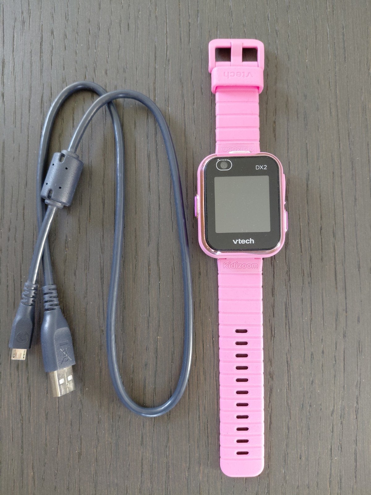 VTech Kidizoom Smartwatch DX2 Roze - Zo goed als nieuw, VTech, Ophalen of Verzenden, Zo goed als nieuw, Stappen