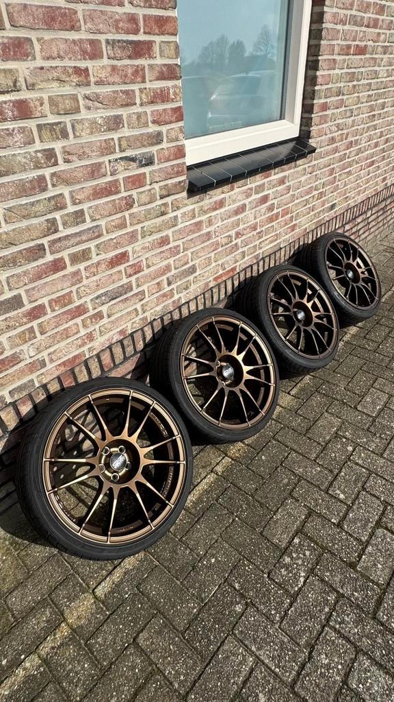 Oz Ultraleggera 5x100 8x18” et35 Matt Bronze, Ophalen of Verzenden, Nieuw, Zomerbanden, Banden en Velgen