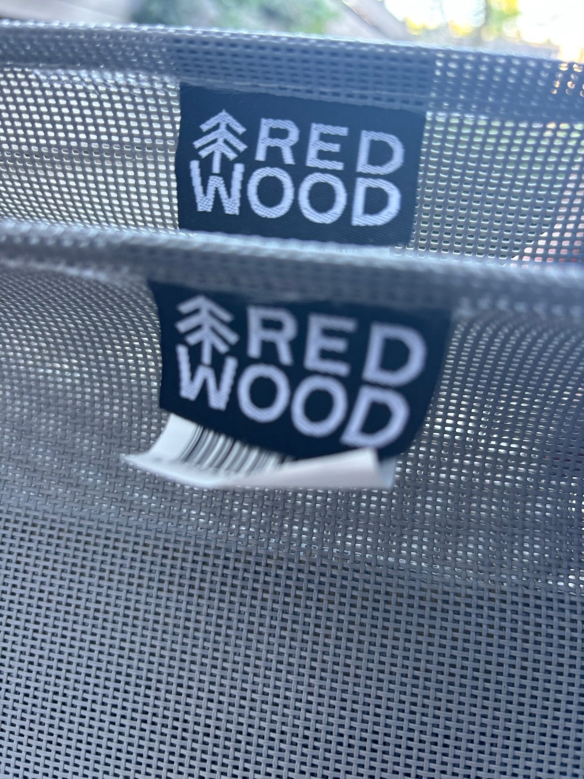 2x Redwood lage kampeerstoelen - grijs, Ophalen, Gebruikt, Campingstoel