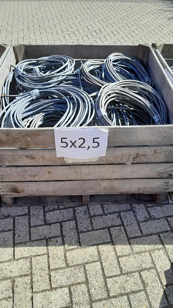 Stroomkabels Electrakabels, Ophalen, Gebruikt, Kabel of Snoer