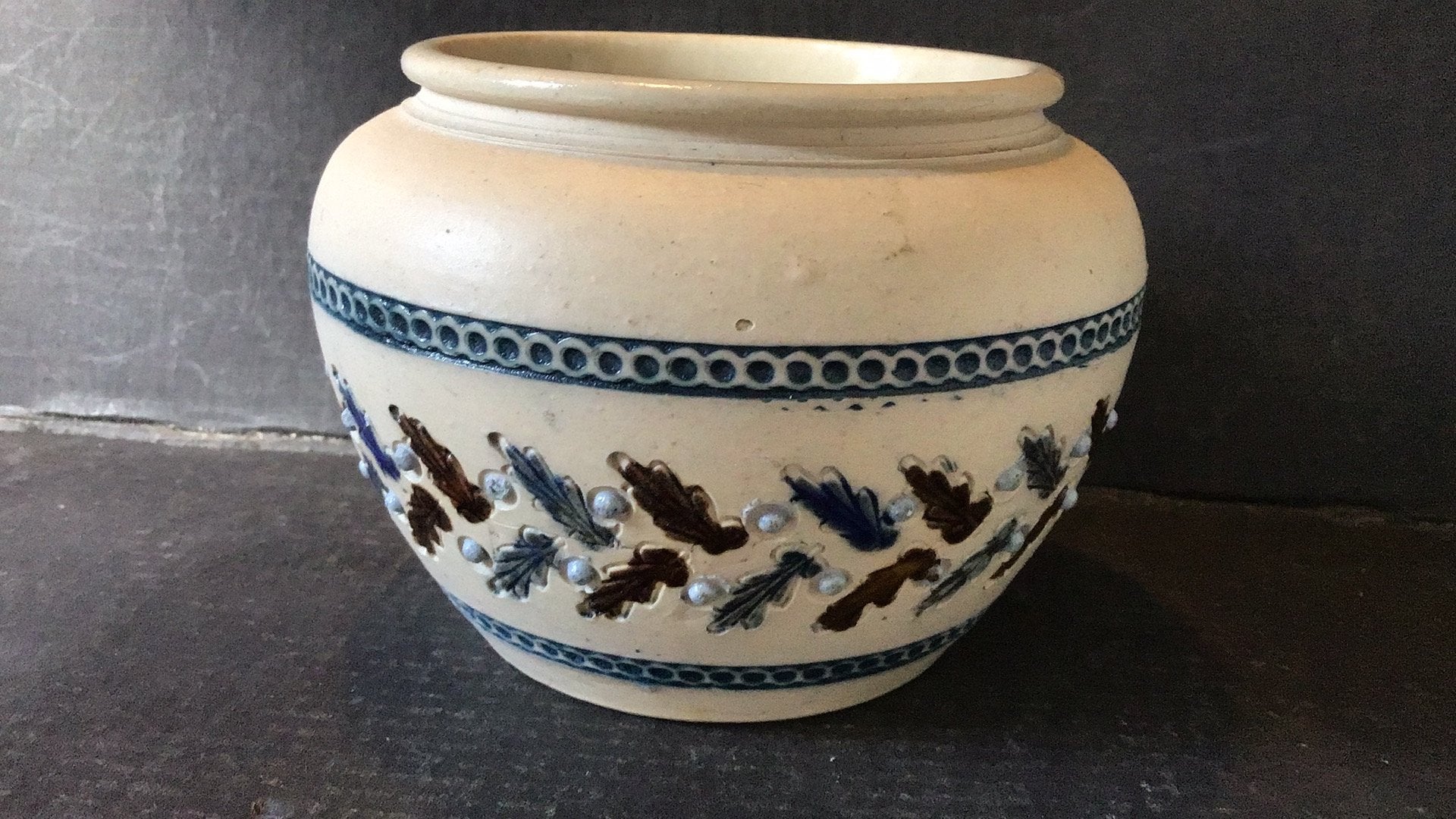 Doulton Lambeth aardewerken pot uit circa 1870, Ophalen of Verzenden