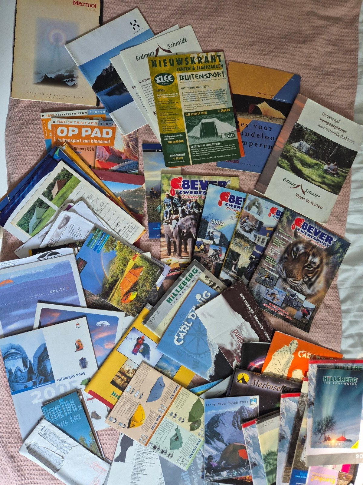 vintage outdoor catalogi, tentenmaken,, Ophalen