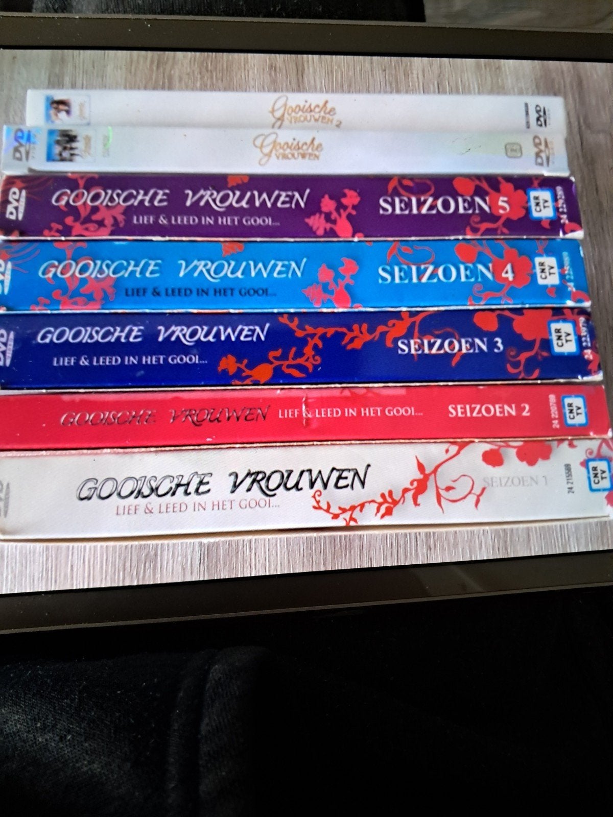 Gooische Vrouwen DVD Boxen - Seizoen 1 t/m 5 + Films, Gebruikt, Nederlands, Komedie, Vanaf 6 jaar