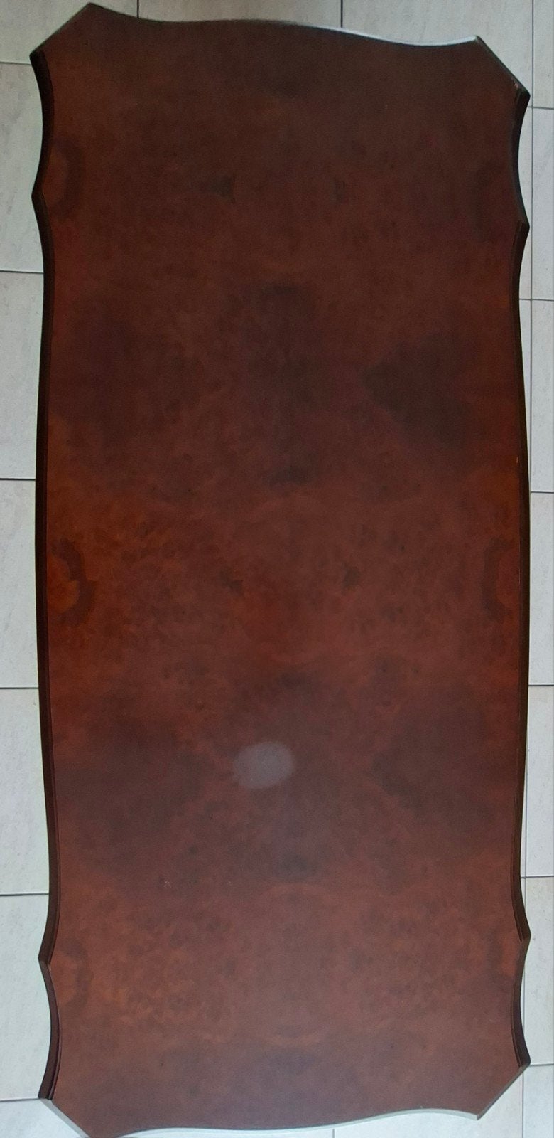 Gefineerde Salontafel Jaren '70 - Breed 60cm, Lang 135cm, Ophalen