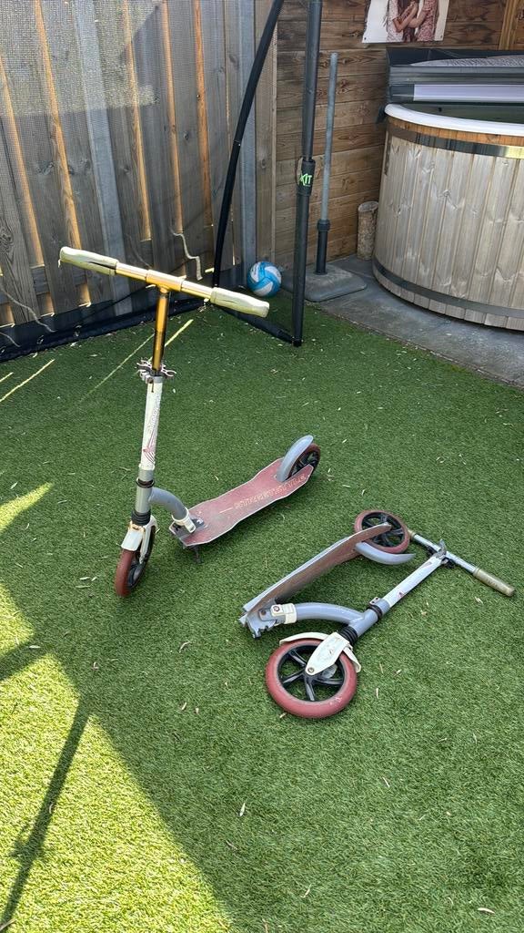 2 nijdam steps, gebruikt maar doen het nog prima, Fietsen en Brommers, Steps, Ophalen, Gebruikt, Gewone step