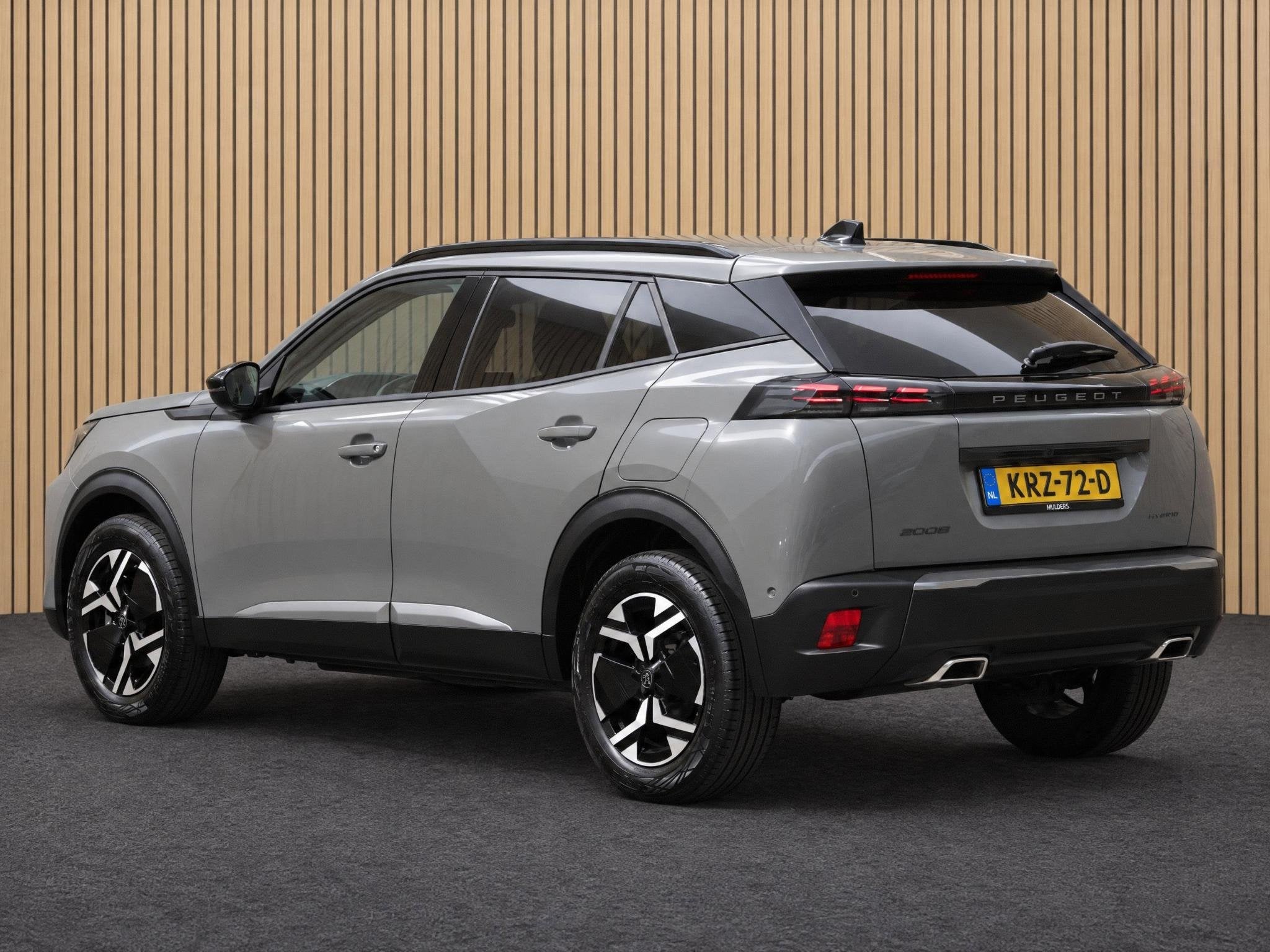 Peugeot 2008 1.2 Hybrid 145 Allure VOORRAAD KORTING, Auto's, Automatische klimaatregeling, Euro 6, 1199 cc, Leder en Stof