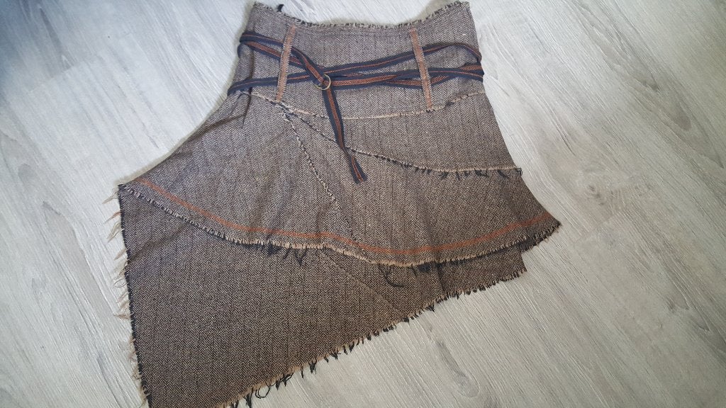Nieuw bruin/beige rok van Forecast maat XS, Beige, Nieuw, Ophalen of Verzenden, Maat 34 (XS) of kleiner