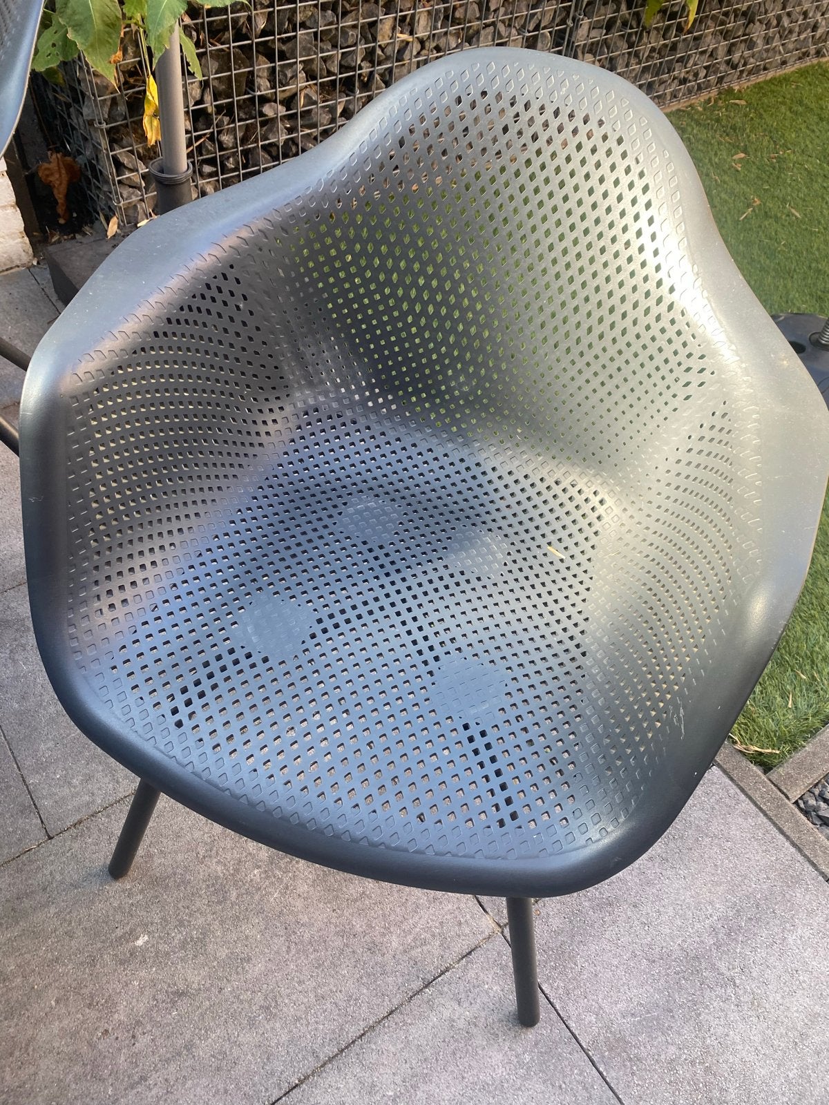 Terrasset met 4 stoelen en tafel - Gebruikt, Gebruikt, Obeydesign.nl, Obey, Ophalen of Verzenden
