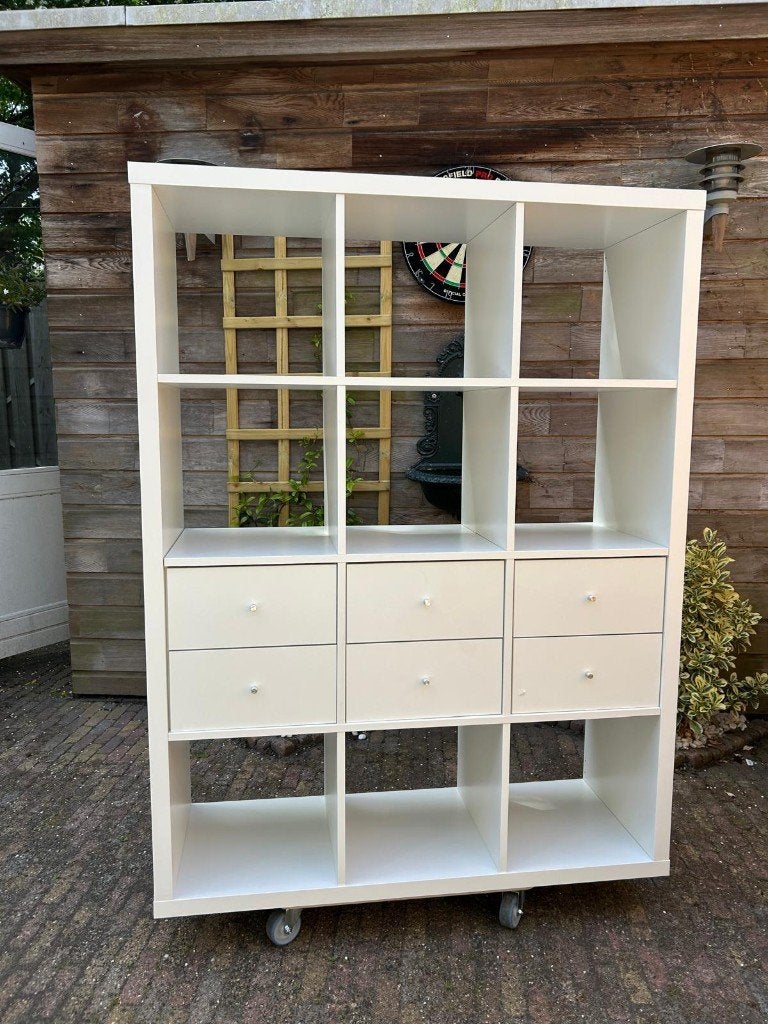 Kallax kast 3x4, Ophalen, 100 tot 150 cm, 100 tot 150 cm, Zo goed als nieuw
