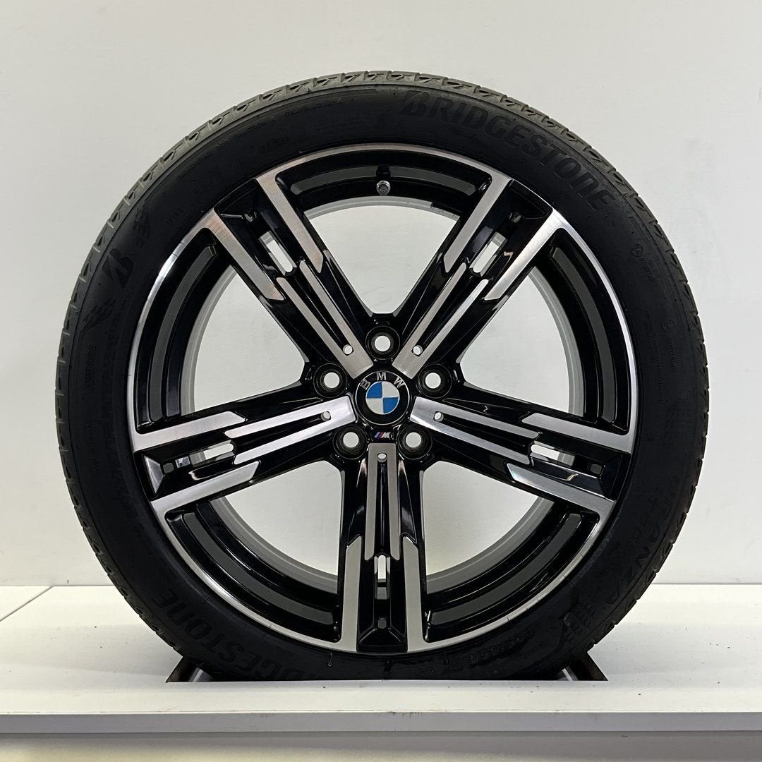 BMW 2, 3 EN 4 SERIE BREEDSET VELGEN + ZOMERBANDEN 18 INCH OR, Auto-onderdelen, Banden en Velgen, 18 inch, Gebruikt, -, -
