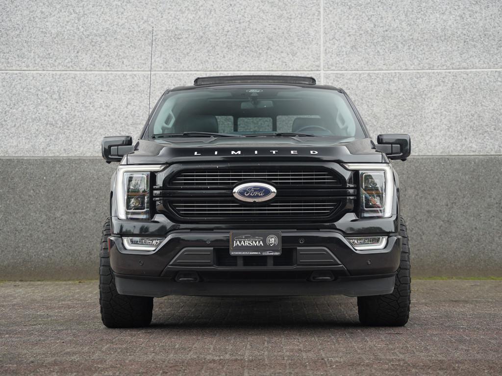Ford USA F-150 Limited 430pk PowerBoost Full Hybrid SuperCre, Auto's, Ford Usa, Automaat, Gebruikt, Euro 6, Blauw
