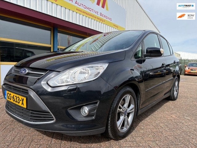 Ford C-Max 1.0 Ambiente AIRCO, Auto's, Ford, Voorwielaandrijving, Euro 5, Gebruikt, Zwart