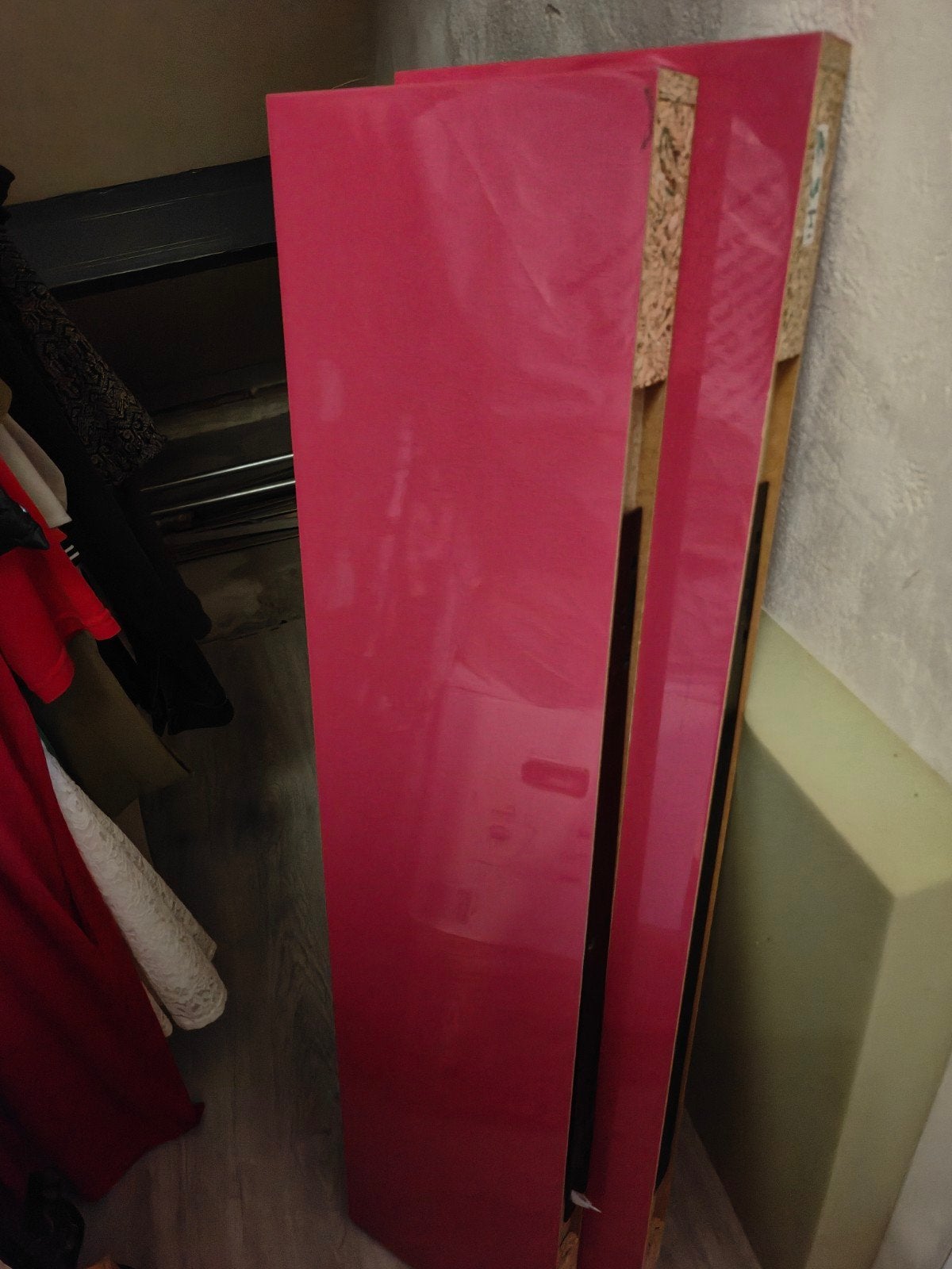 Ikea plank roze, Ophalen, Gebruikt