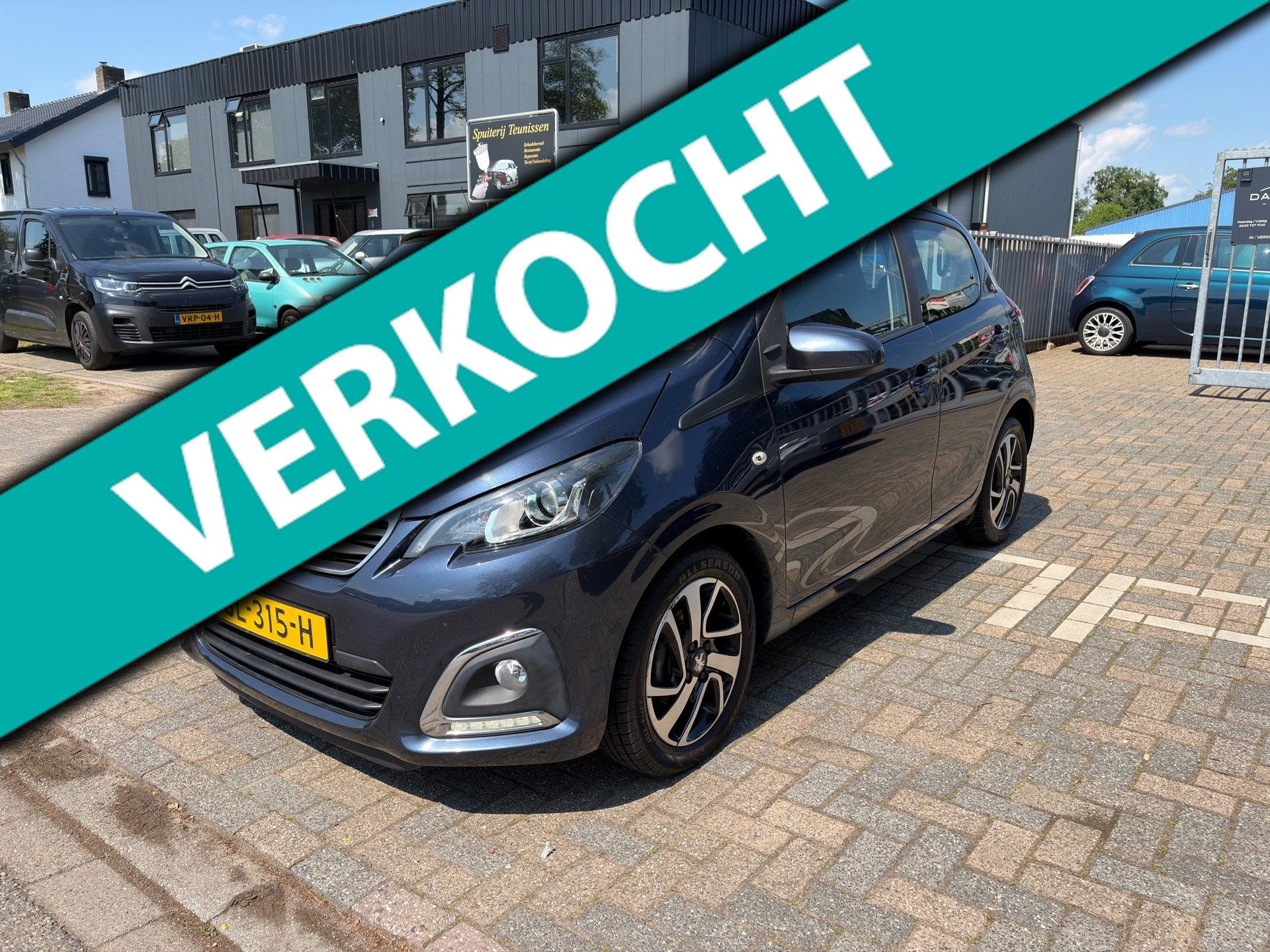 Peugeot 108 1.2 VTi Allure - Vol optie - Nw Apk - Nw Ondh, Voorwielaandrijving, Gebruikt, 1199 cc, 840 kg