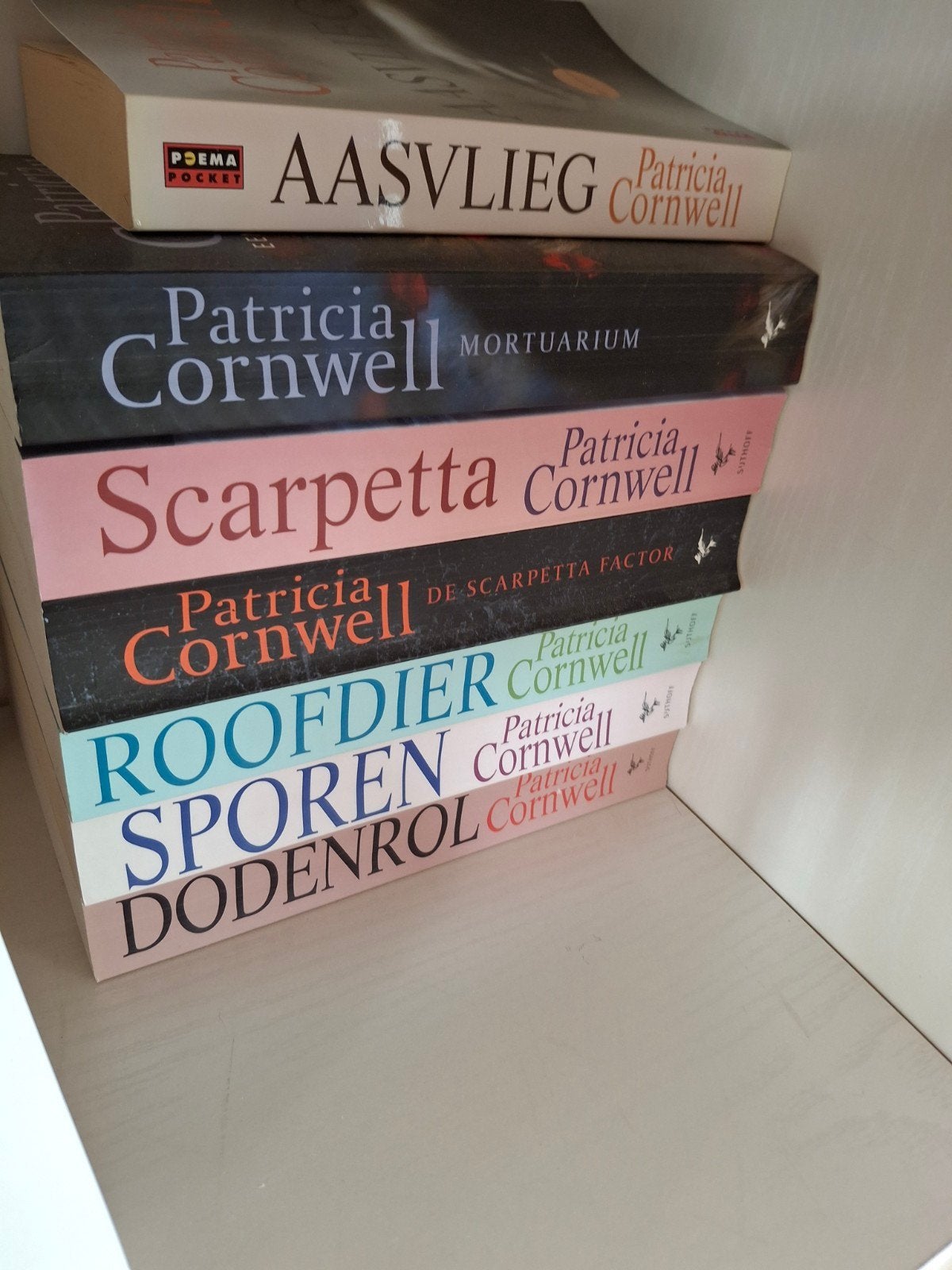 Patricia Cornwell Boeken - Set van 7. Ook apart te koop, Ophalen of Verzenden, Zo goed als nieuw, Patricia Cornwell
