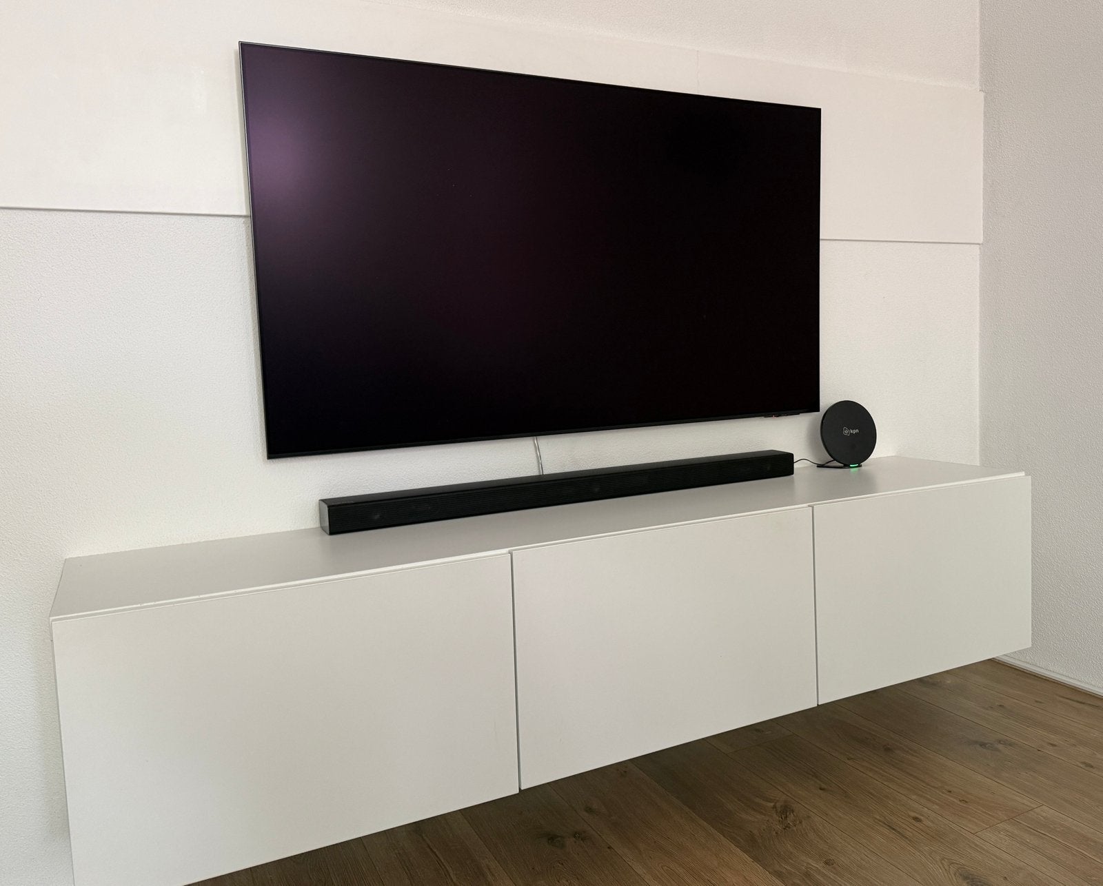 IKEA BESTÅ TV-meubel 180 cm – wit, Ophalen, 150 tot 200 cm, Zo goed als nieuw, Minder dan 100 cm