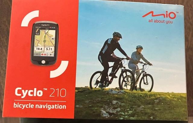 Fietsnavigatie MIO 210, Fietsen en Brommers, Fietsaccessoires | Fietscomputers, Ophalen of Verzenden, GPS, Zo goed als nieuw