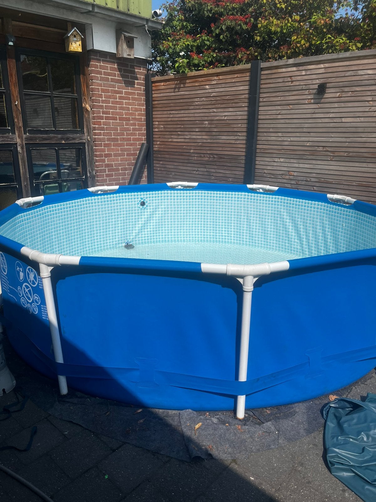 Zwembad 3x3 GRATIS!! LEES de rest., Ophalen, Gebruikt, Minder dan 80 cm, Rond