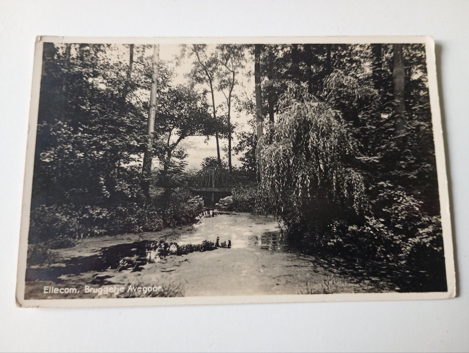 Ellecom Bruggetje Avegoor 1936, Ophalen of Verzenden, 1920 tot 1940, Gelopen, Gelderland