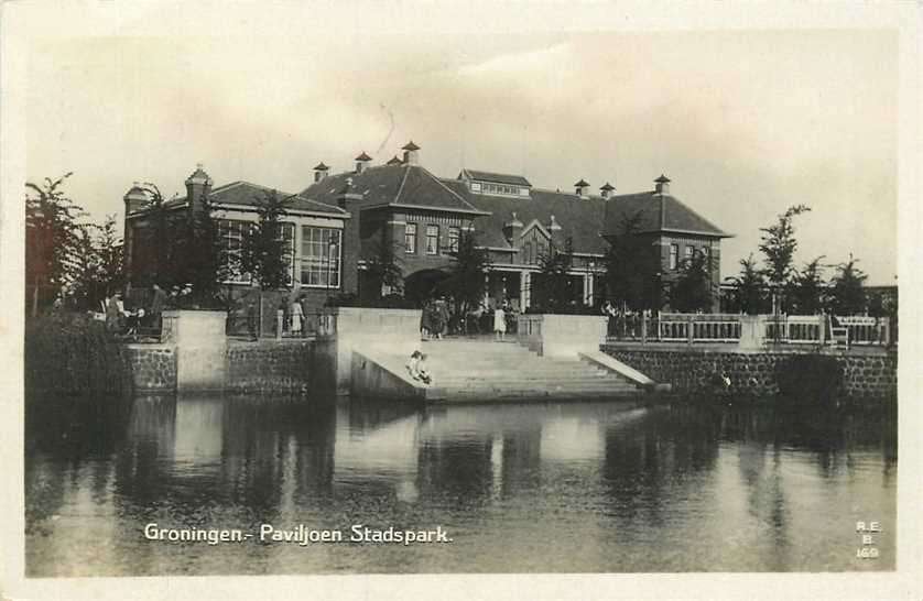 300-085-017 Groningen Paviljoen Stadspark, Verzamelen, Ophalen of Verzenden, Voor 1920, Groningen