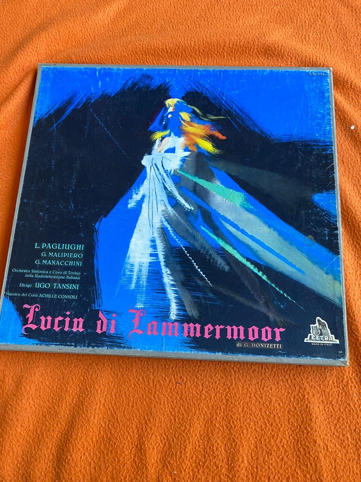 Donizetti / Lucia di Lammeroor, Ophalen of Verzenden, Zo goed als nieuw, 12 inch, Opera of Operette