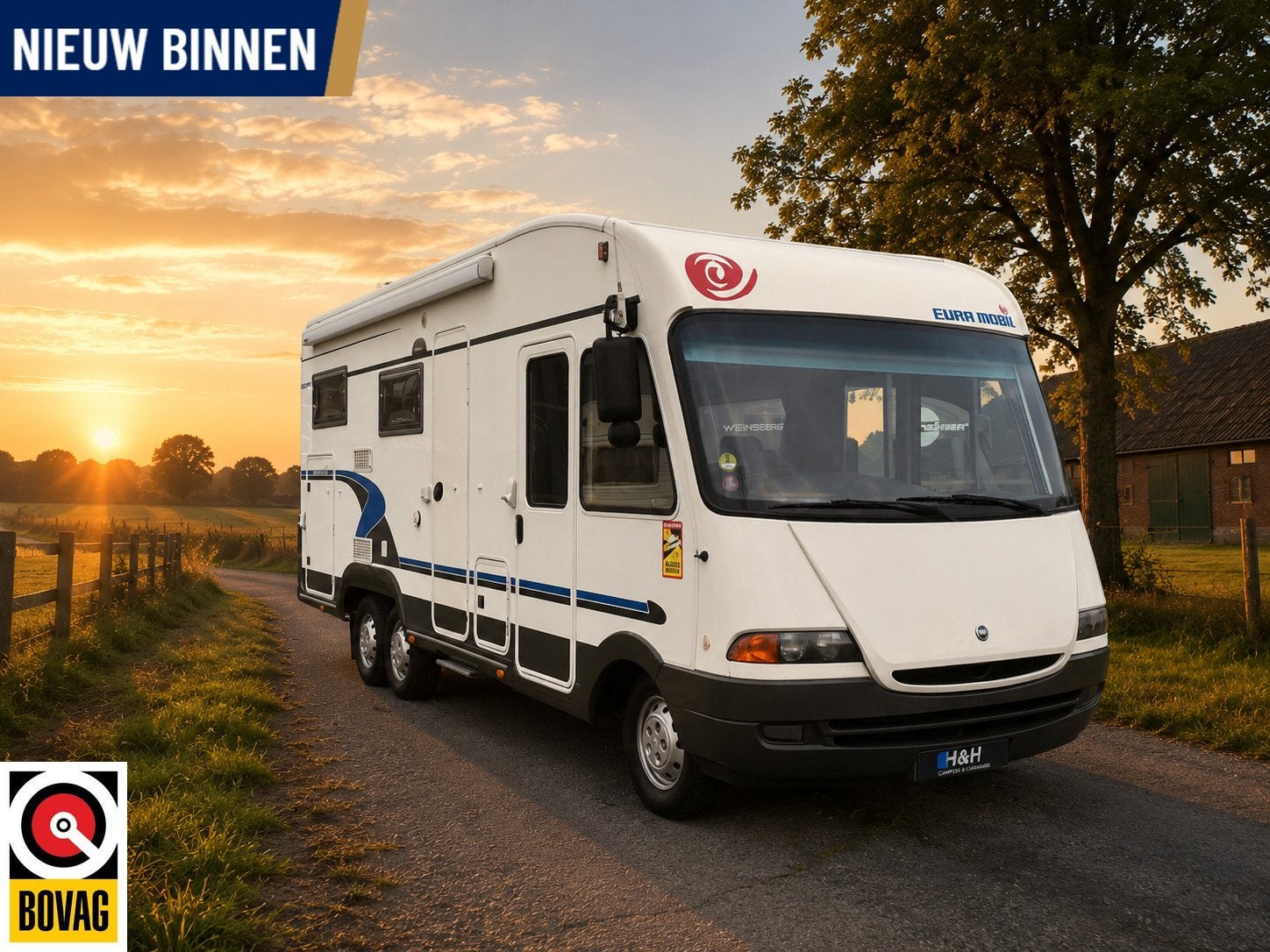 Eura Mobil I 690, Caravans en Kamperen, Integraal, 7 tot 8 meter, Bedrijf, Tot en met 6