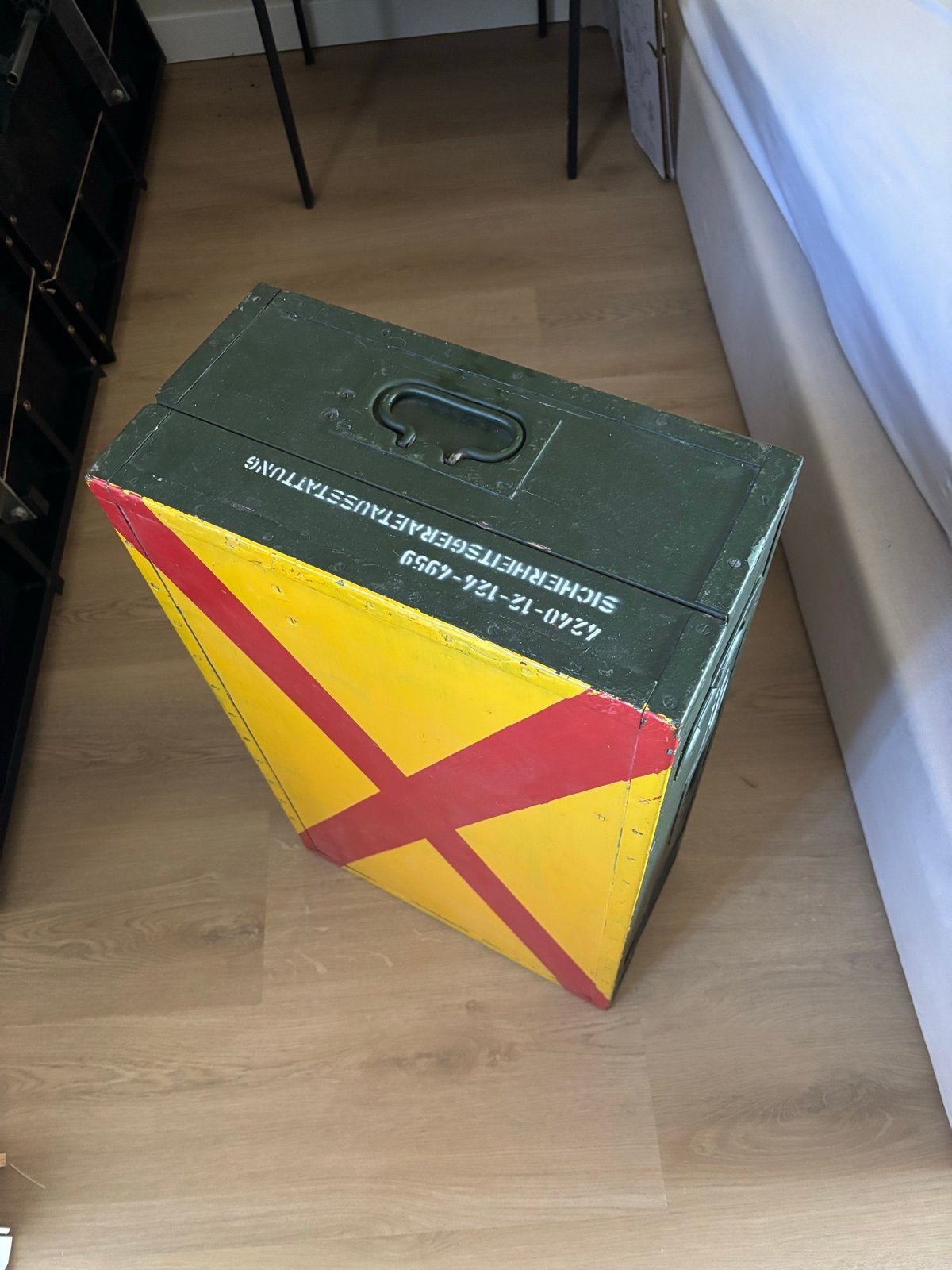 Legerkist - Drägerwerk AG - Militair opbergkist, Ophalen, Overige soorten, Duitsland, Kist of Geocache