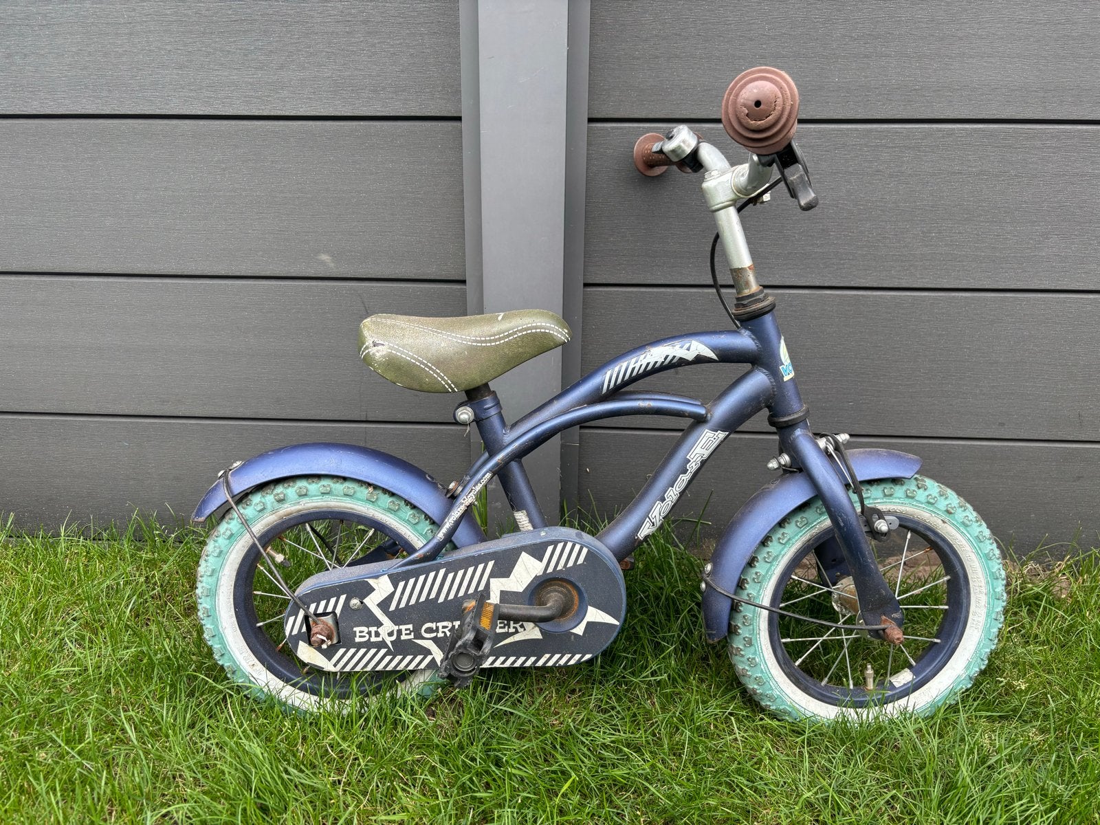 Kinderfiets 12 inch - Volare Blue Cruiser, Fietsen en Brommers, Fietsen | Kinderfietsjes, Ophalen of Verzenden, Gebruikt, Terugtraprem