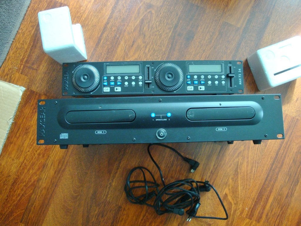 Maxgear Max-7334 CD DJ set, Ophalen of Verzenden, Gebruikt, Dj-set, Overige merken